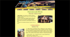 Desktop Screenshot of osada-meruse.cz